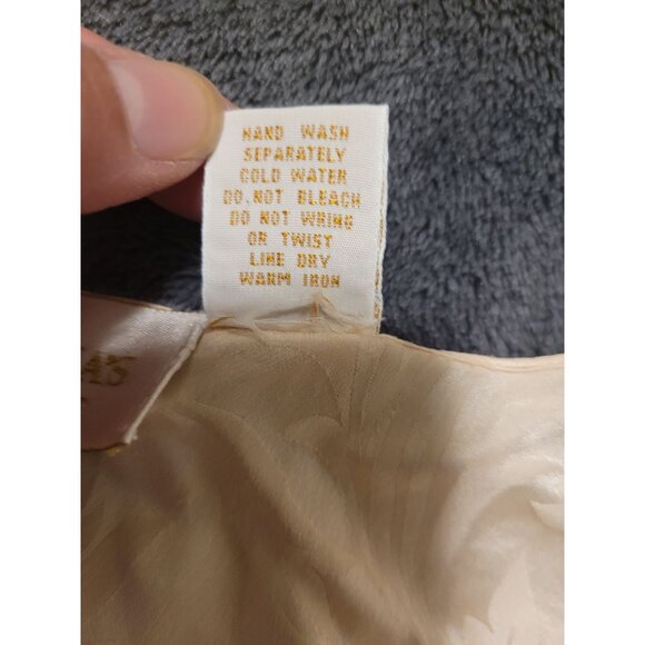 VTG 90s Victorias Secret Silk Kimono Embroidered OS Retro Y2K SEXY baby doll - Picture 5 of 6